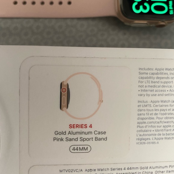 ‼️SOLD‼️apple watch series 4 44mm gps+LTE - Picture 2 of 2